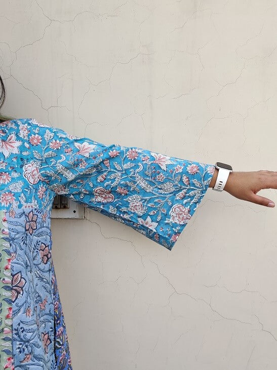 Riot of Colors : Hand Block Printed Second Edition Short Dress