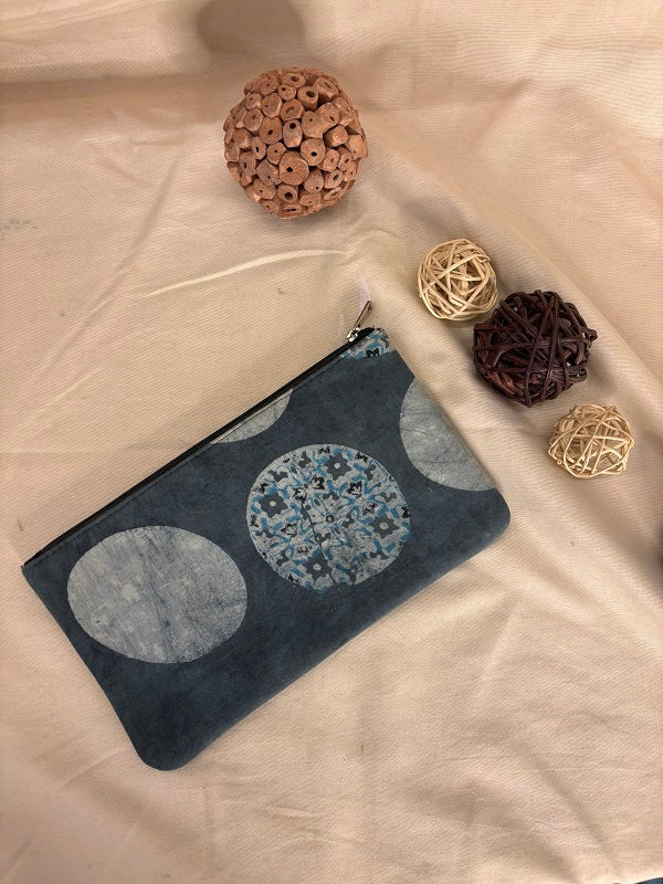 Hand Block Printed Fabric Pouch